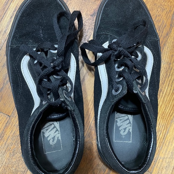 VANS Shoes Black Women’s Size 7 - Picture 6 of 16